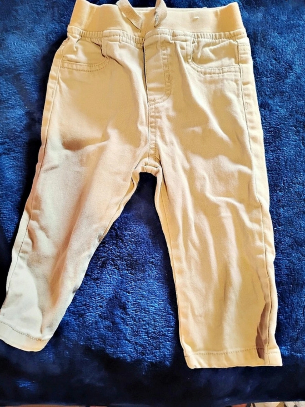 Garanimals Pull-On Stretch Twill Pants Yellow Baby 18M